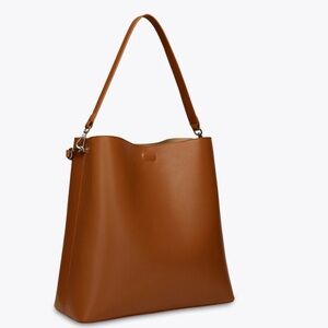 Tan Laptop Tote